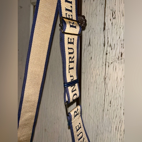 🌟🪬True Religion Frayed Denim Crossbody Bag-NWT🌟🪬 - Picture 12 of 14